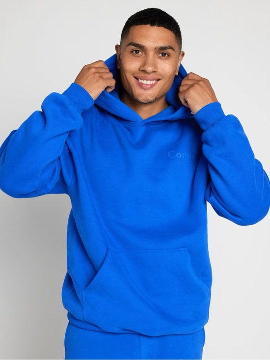 Comfrt Other - Comfrt Minimalist Hoodie in Cobalt Blue
